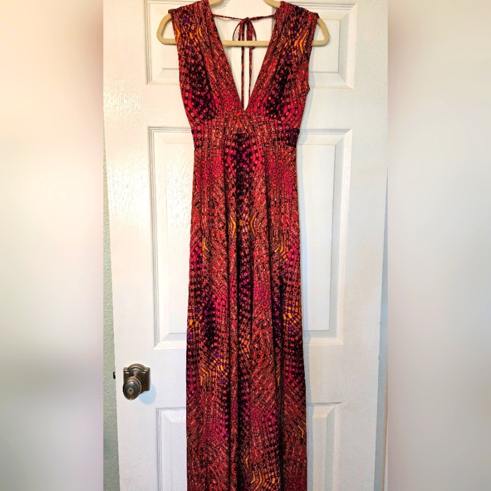 Veronica M chakra maxi dress
